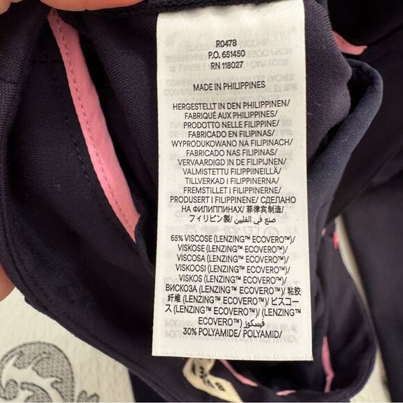 Boden Pimlico Ponte Navy Straight Leg Pants- EUC! Size 6 - Picture 15 of 15